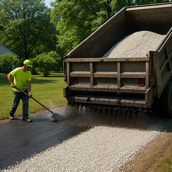 residential drieway sealcoating